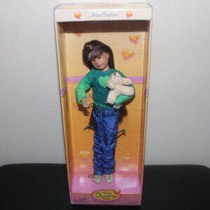 3/$88❤️vintage 2004 Anna Sophia doll with puppy dog Lonely Hearts Club Premier